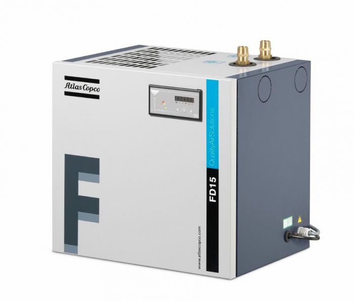 Atlas Copco 69 CFM Cycling Refrigerated Dryer for 15 HP Air Compressors | FD30 115V
