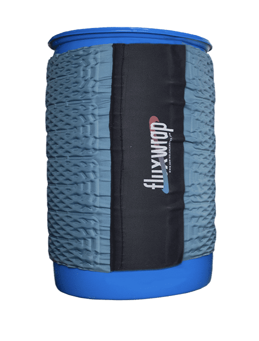 55 Gallon Drum Flux Wrap Jacket with Insulation | FLUX55