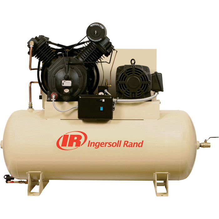 Ingersoll Rand 7.5 HP Air Compressor Two Stage 80 Gallon Fully Packaged | 2475N5-P 7.5 HP