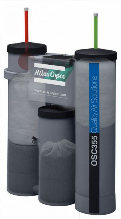 Atlas Copco Oil/Water Separators - Up to 30 HP Air Compressors or 160 CFM| 8102045260 OSC 145