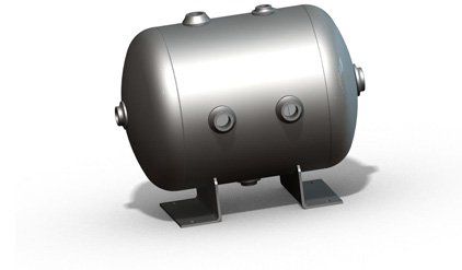 19 Gallon Air Tank Universal Horizontal with Legs Only | 304942
